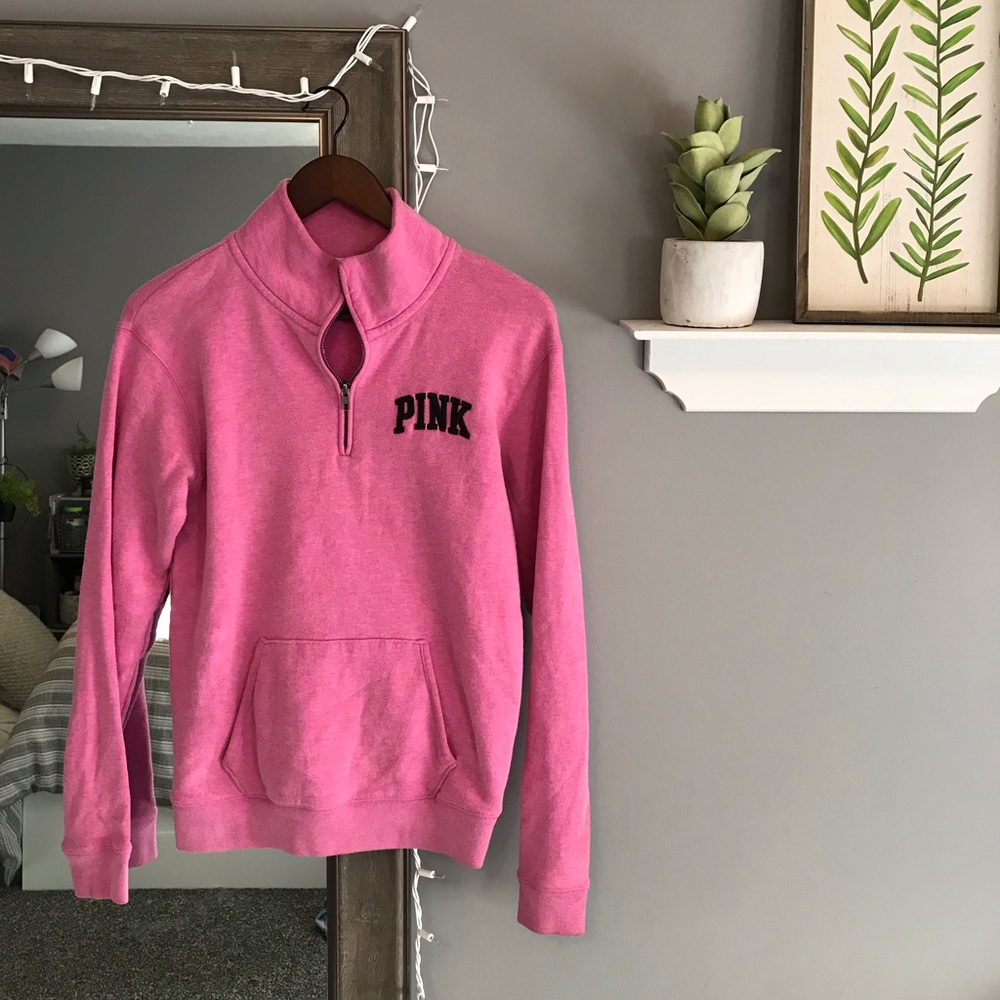 PINK half zip
